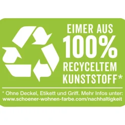 Wandfarbe 'Polarweiß' matt 10 l