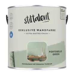 Wandfarbe 'portobello green' matt 2,5 l