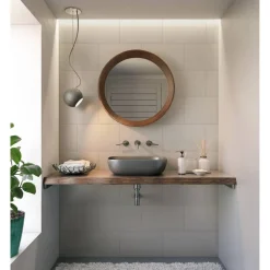 Wandfliese 'Massai' Steingut uni blanc 30 x 60 x 0,85 cm