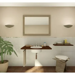 Wandfliese 'White' Steingut weiß glänzend 30 x 90 cm