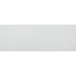 Wandfliese 'White' Steingut weiß glänzend 30 x 90 cm