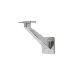 Wandhalter 'B123' CubeRail Edelstahloptik