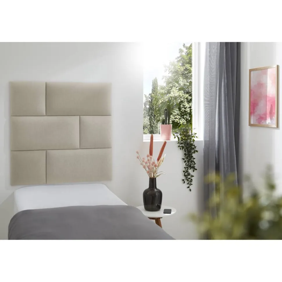 Wandkissen 'Inari' beige 30 x 60 cm