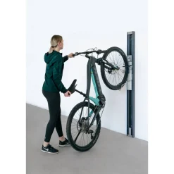 Wandmontage 'Bikelift' dunkelgrau-metallic