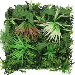 Wandpaneel 'Flora' Exotisch 52 x 52 cm
