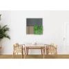 Wandpaneel 'Modular Wall 11302B Black Slate Stone' grau 52 x 104 cm