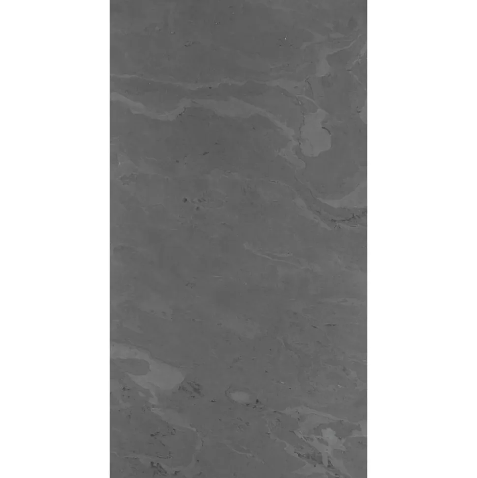 Wandpaneel 'Modular Wall 11302B Black Slate Stone' grau 52 x 104 cm