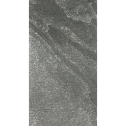Wandpaneel 'Modular Wall 11300B Grey Slate Stone' grau 52 x 104 cm