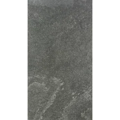 Wandpaneel 'Modular Wall 11300B Grey Slate Stone' grau 52 x 104 cm
