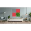 Wandpaneel 'Modular Wall PET 11203A' grau 52 x 52 cm