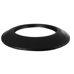 Wandrosette für Pelletofenrohre schwarz Ø 80 x 25 mm