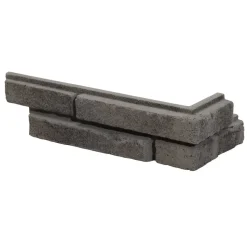 Wandverblender-Ecken 'Dublin' graphit, Beton