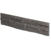 Wandverblender 'Ovideo' dunkelgrau, Beton