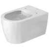 Wand-WC mit Spülrand 'ME by Starck' inklusive WC-Sitz weiß