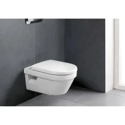 Wand-WC spülrandlos 'Architectura' inklusive WC-Sitz weiß