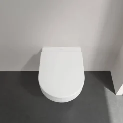 Wand-WC spülrandlos 'Architectura' inklusive WC-Sitz weiß