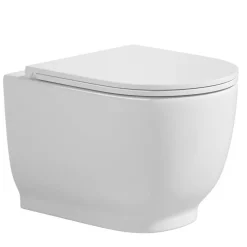 Wand-WC spülrandlos 'Artemis' inklusive WC-Sitz weiß