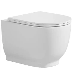 Wand-WC spülrandlos 'Artemis' inklusive WC-Sitz weiß