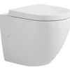 Wand-WC spülrandlos 'Cozy' inklusive WC-Sitz weiß