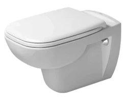 Wand-WC spülrandlos 'D-Code' inklusive WC-Sitz weiß