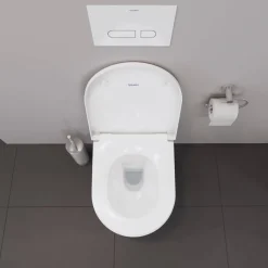 Wand-WC spülrandlos 'DuraFormance' inklusive WC-Sitz weiß