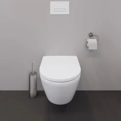 Wand-WC spülrandlos 'DuraFormance' inklusive WC-Sitz weiß