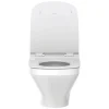 Wand-WC spülrandlos 'DuraStyle' inklusive WC-Sitz weiß