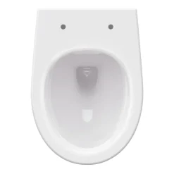 Wand-WC spülrandlos 'Jeno' spülrandlos weiß
