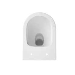 Wand-WC spülrandlos 'Nakia' inklusive WC-Sitz weiß