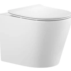 Wand-WC spülrandlos 'Nakia' inklusive WC-Sitz weiß