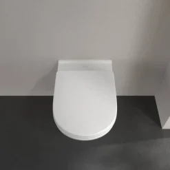 Wand-WC spülrandlos 'O.Novo' inklusive WC-Sitz weiß
