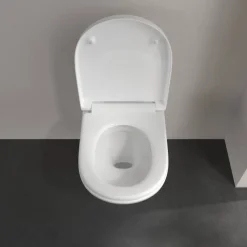 Wand-WC spülrandlos 'O.Novo' inklusive WC-Sitz weiß