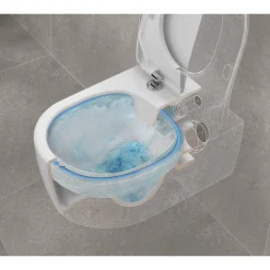 Wand-WC spülrandlos 'O.Novo' inklusive WC-Sitz weiß