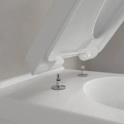 Wand-WC spülrandlos 'O.Novo' inklusive WC-Sitz weiß