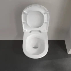Wand-WC spülrandlos 'O.Novo' inklusive WC-Sitz weiß
