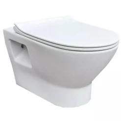 Wand-WC spülrandlos 'Ostra' inklusive WC-Sitz