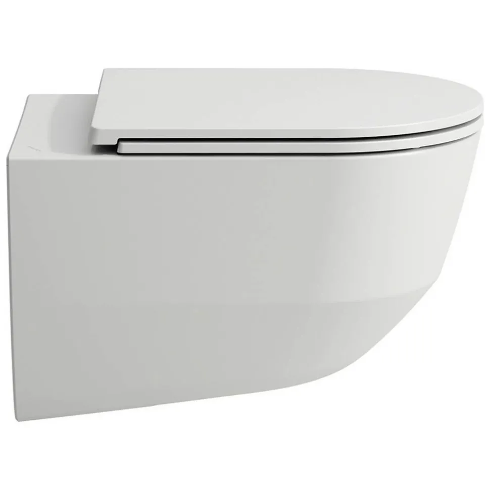 Wand-WC spülrandlos 'Pro' inklusive WC-Sitz weiß