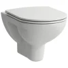 Wand-WC spülrandlos 'Pro' inklusive WC-Sitz weiß