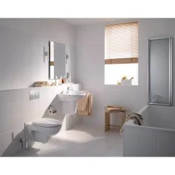 Wand-WC spülrandlos 'Renova' inklusive WC-Sitz weiß