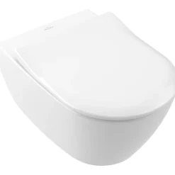 Wand-WC spülrandlos 'Subway 2.0' inklusive WC-Sitz weiß