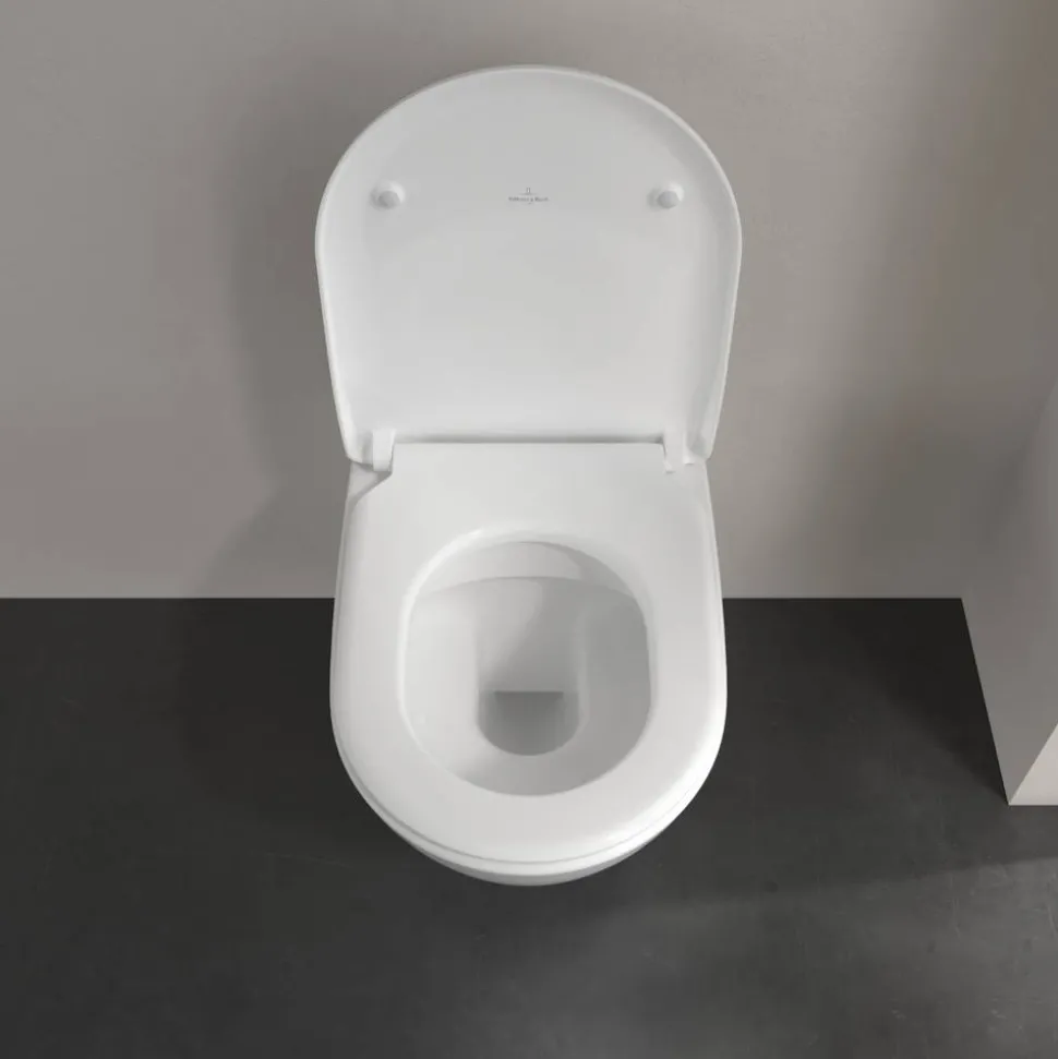 Wand-WC spülrandlos 'Subway 2.0' inklusive WC-Sitz weiß