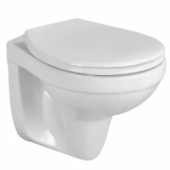 Wand-WC spülrandlos Tiefspüler matt weiß