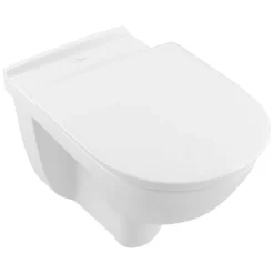 Wand-WC spülrandlos 'ViCare' inklusive WC-Sitz weiß