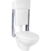 Wand-WC-Komplettset mit Spülkasten weiss 5-tlg.