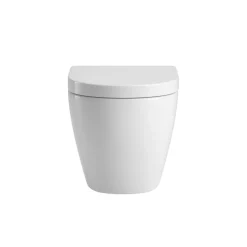 Wand-WC-Set 'Adonis 2.0' spülrandlos inklusive WC-Sitz weiß