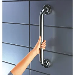 Wannen-Haltegriff 'Comfort' Edelstahl glänzend, 60 cm, bis 110 kg