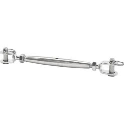 Wantenspanner für Seile Ø 6 mm Edelstahl M12