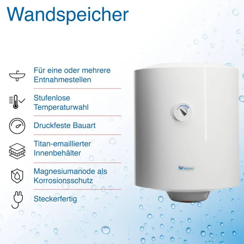 Warmwasserspeicher 'REG VR PL EU' 50 l