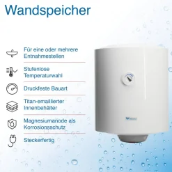 Warmwasserspeicher 'REG VR PL EU' 80 l