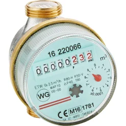 Warmwasserzähler QN 1,5 12,7 mm (1/2")